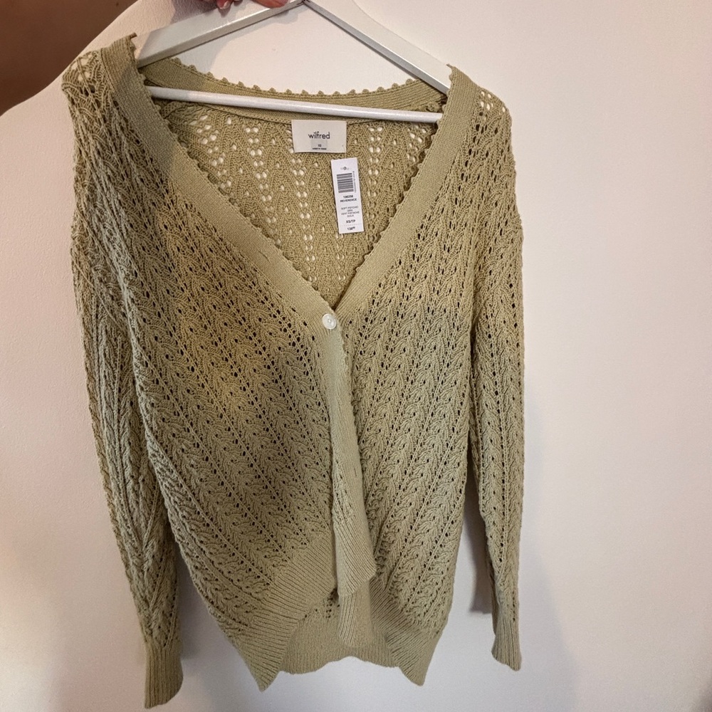 Wilfred Reverence Cardigan 100% cotton